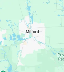 Google map of milford, michigan