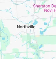 Google map of northville, michigan