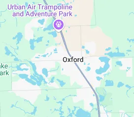 Google map of oxford, michigan