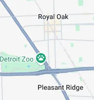 Google map of royal oak, michigan