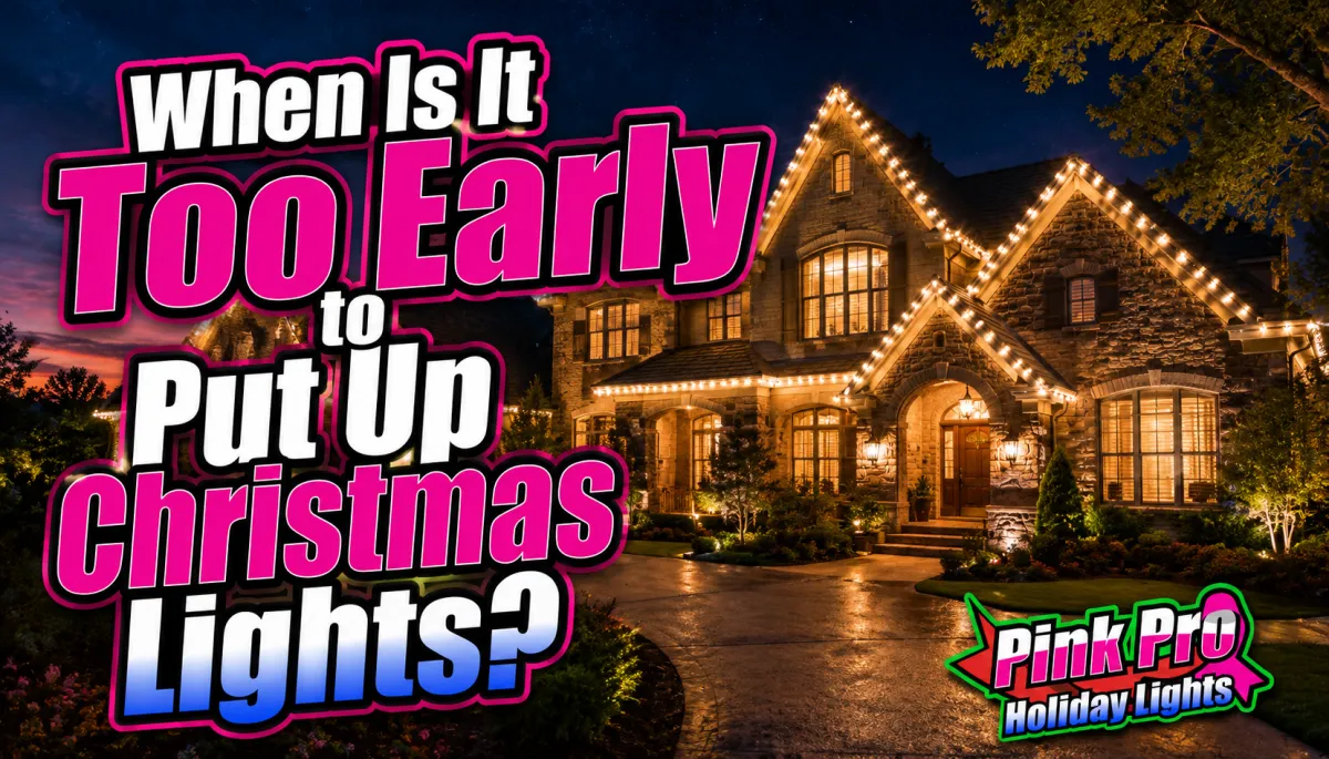 When to Put Up Christmas Lights | Metro Detroit Guide