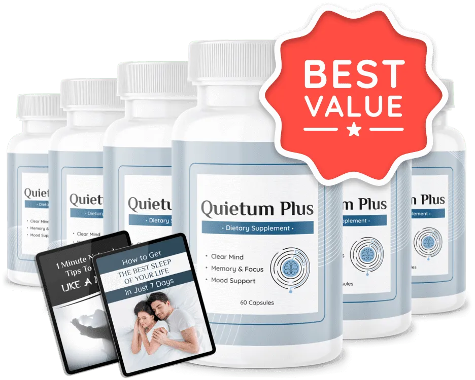 Quitum plus 6 bottles and bonuses