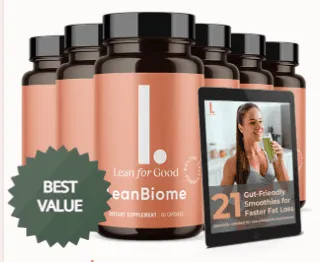 Leanbiome 6 bottles