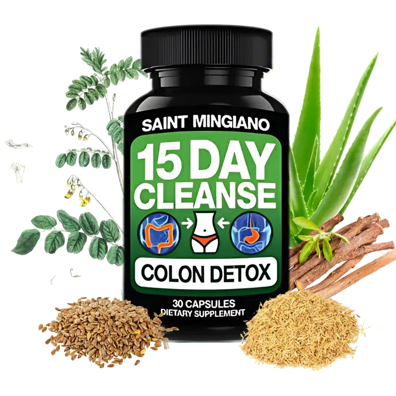 15 day cleanse 1 bottle with ingrdients