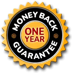 100 % Satisfaction  365-Day Money Back Guarantee