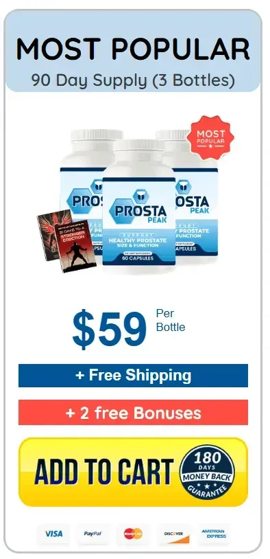 $59 per bottle price for 3 bottle with 2 bonuses