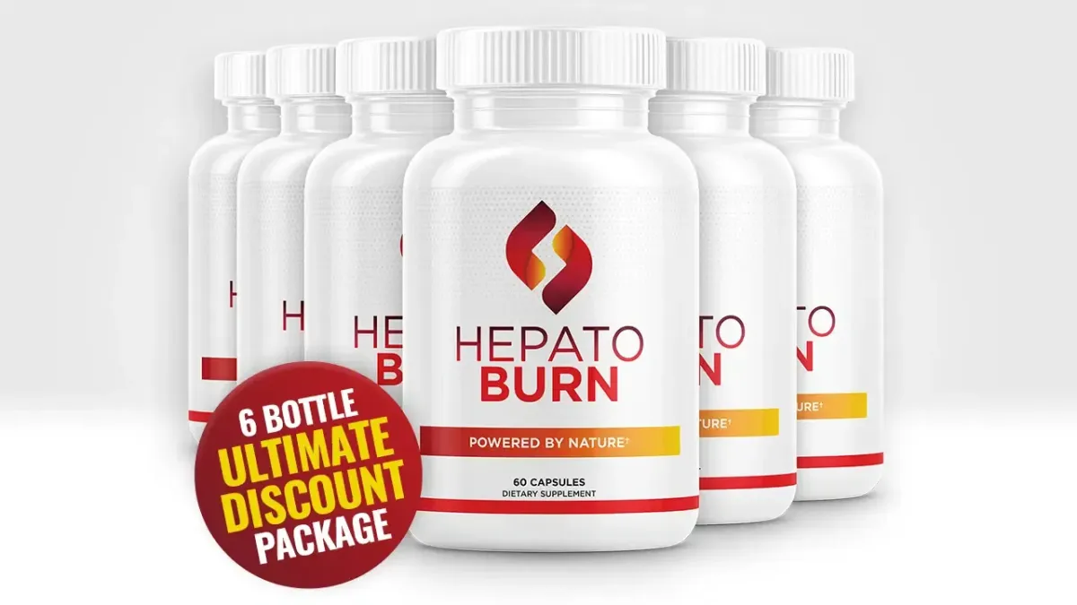 hepatoburn 6 bottles