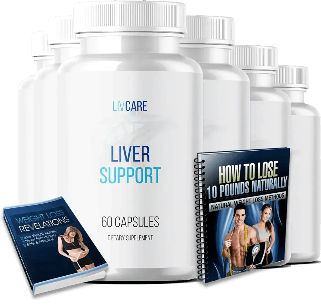livcare 6 bottles with bouses