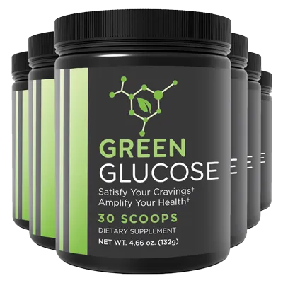 Green Glucose bottles with $49 per bottle 