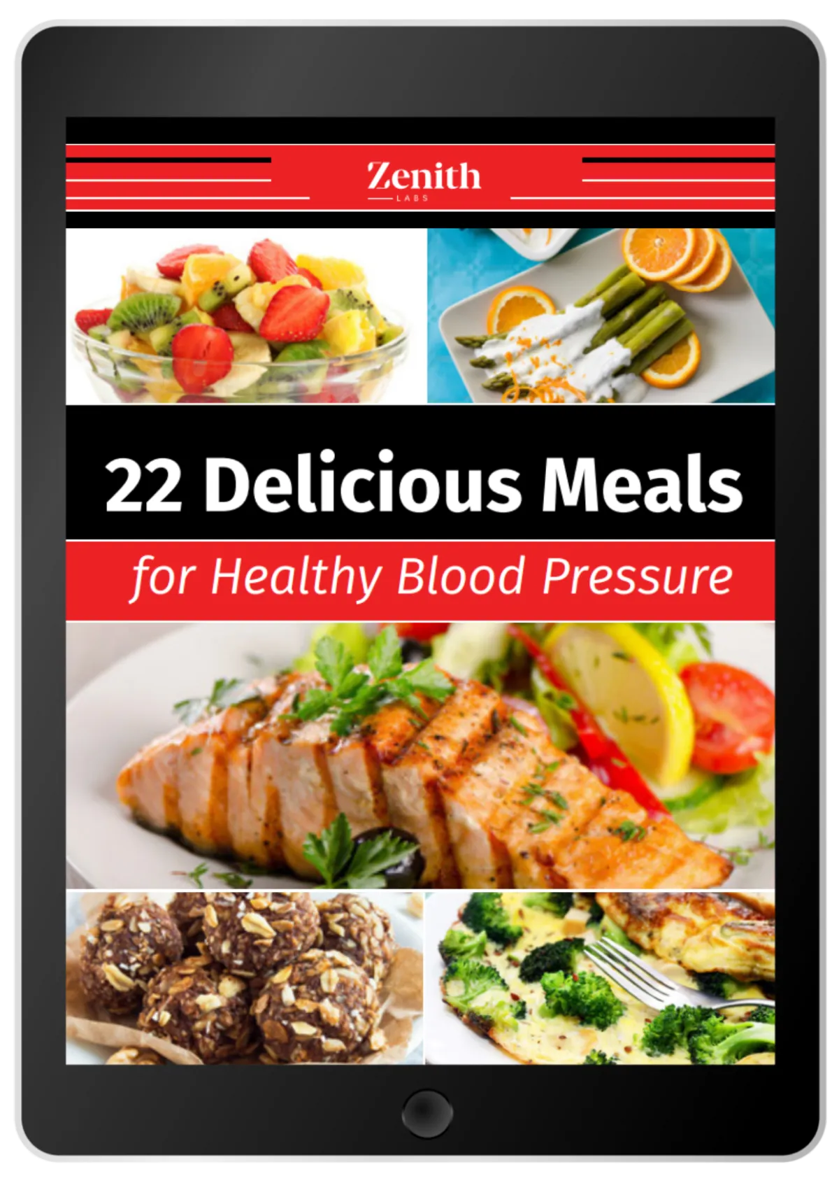 Bonus #1 - "22 Delicious Meals for Healthy Blood Pressure"
