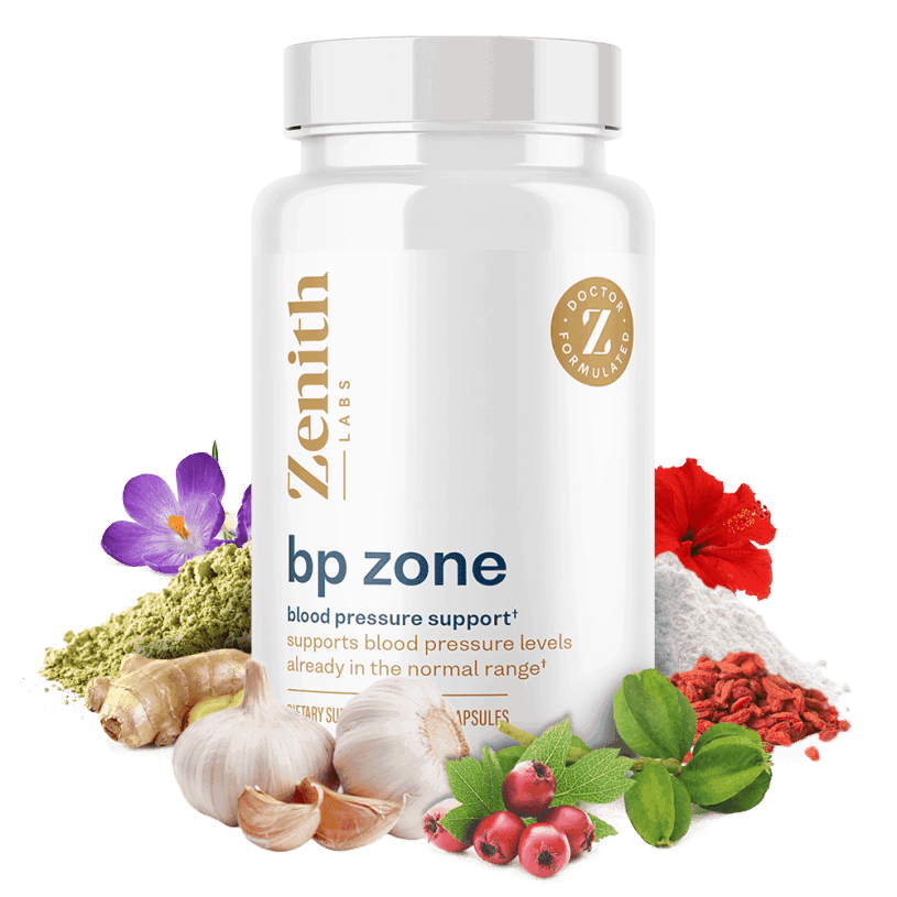 bp zone 1 bottle with ingredients