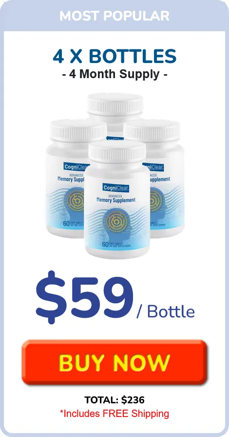 $59 per bottle price for 4 bottle