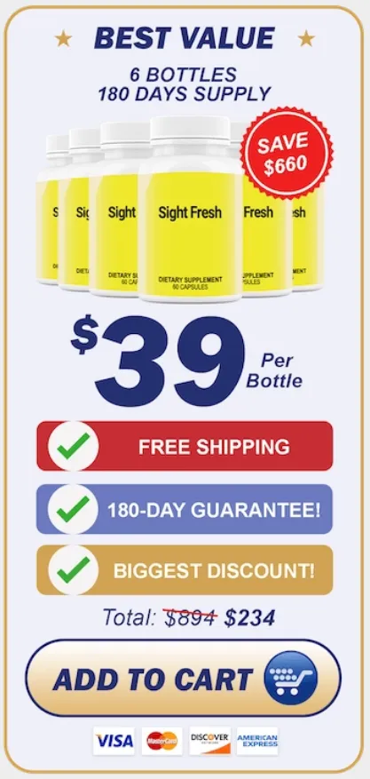 $39 per bottle price for 6 bottles