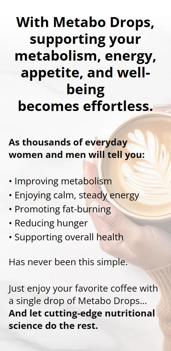 Benefits of Metabo Drops