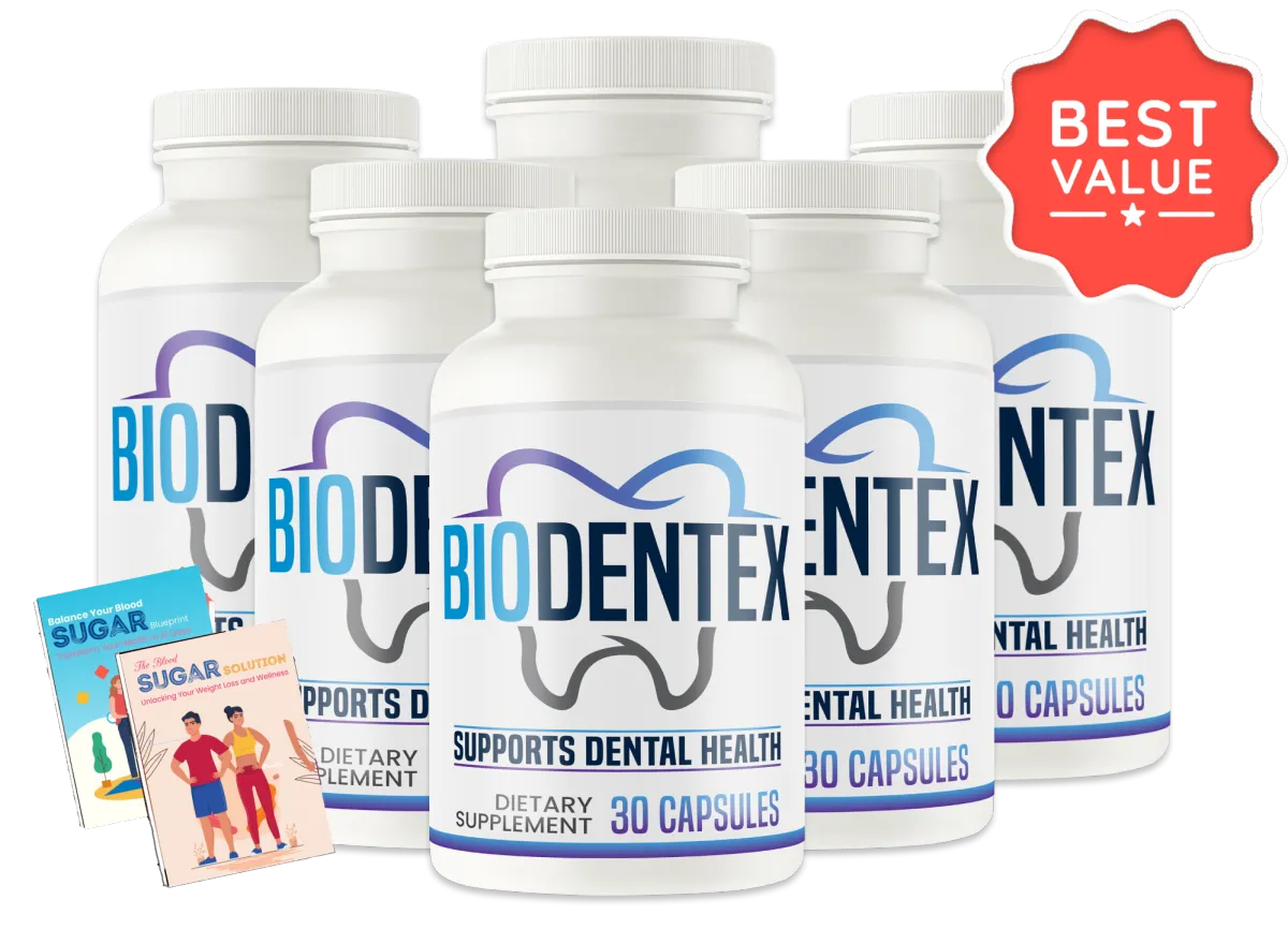 BIODENTIX  6 bottles plus bonuses