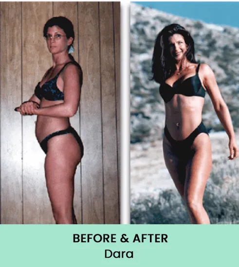 Before and after Dara