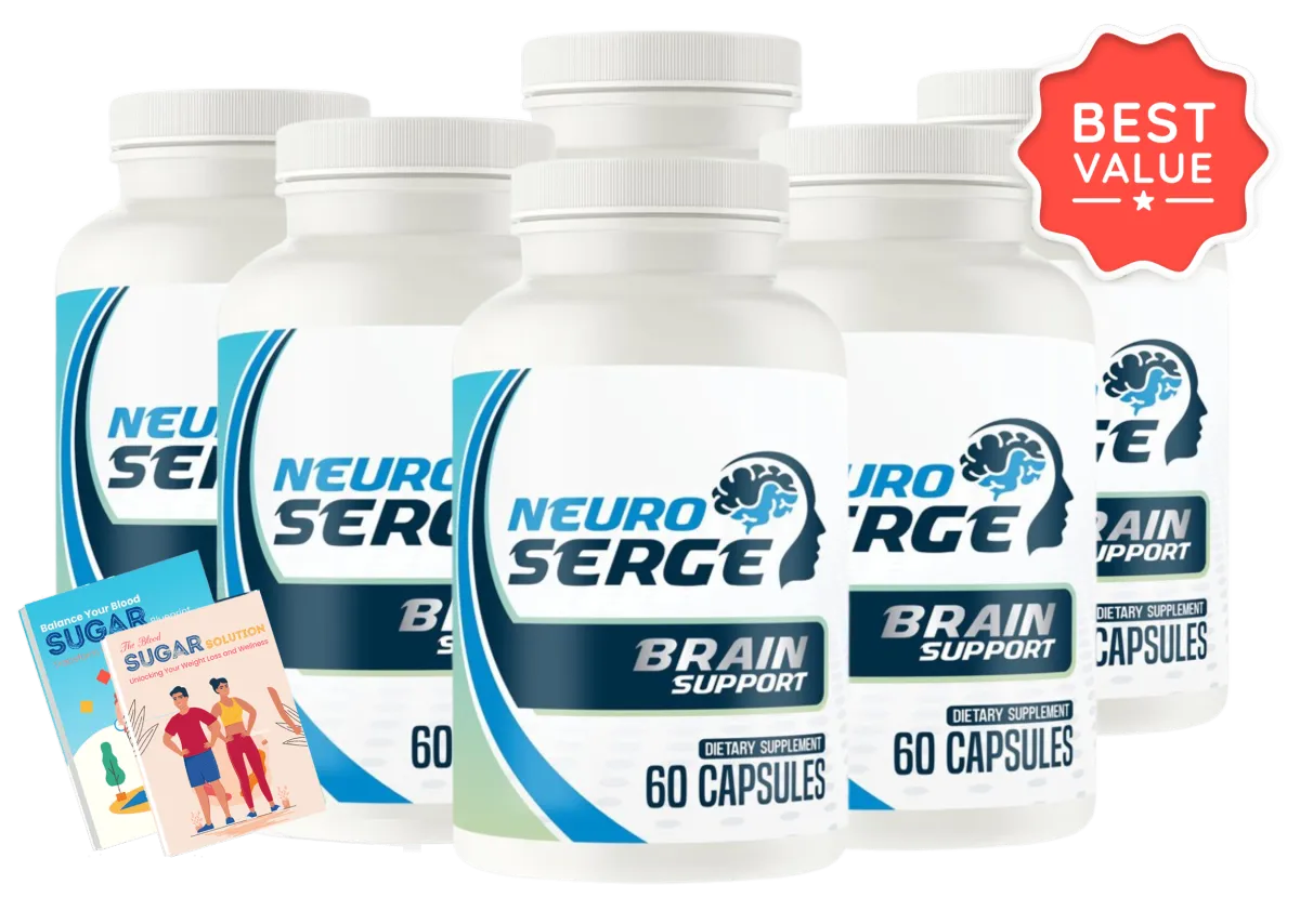neuroserge bottles with $49 per bottle