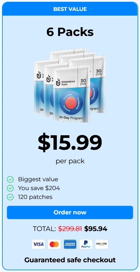 $15.99 per pack price for 6 bottle with bonuses