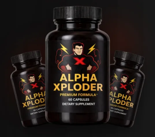 Alpha Xploder 3 bottles