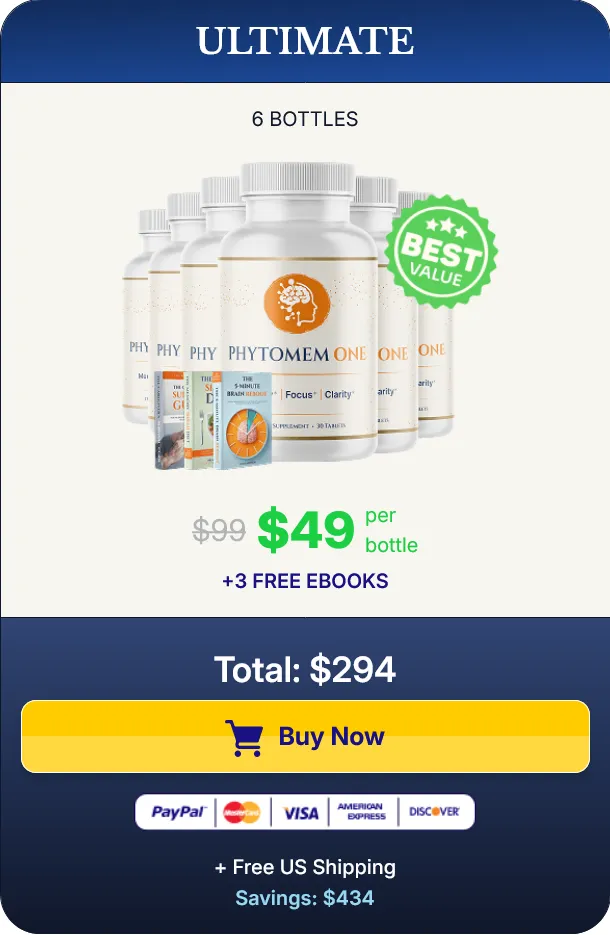 $49 per bottle price for 6 bottles with bonuses