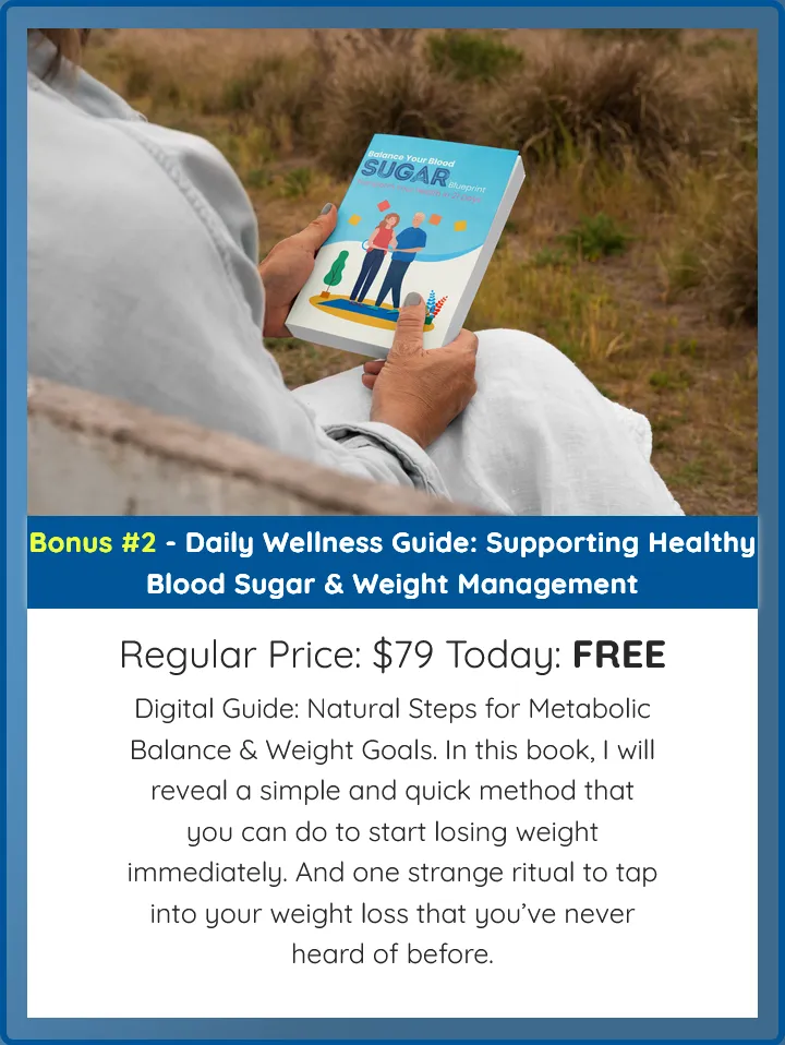 Bonus #2 - Daily Wellness Guide: Supporting Healthy Blood Sugar & Weight Management