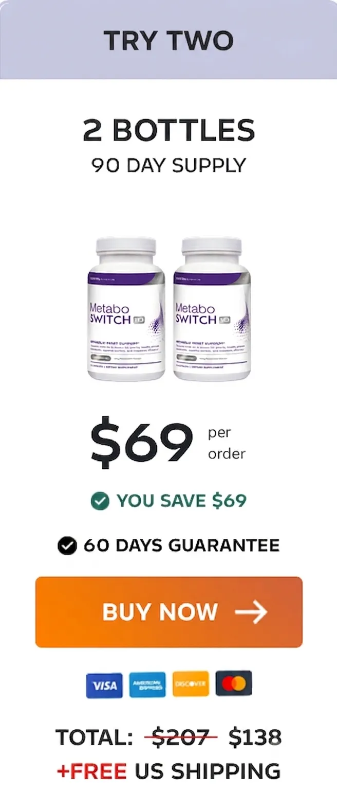 $79 per bottle price for 2 bottle