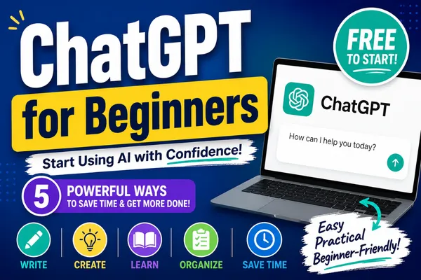 ChatGPT for Beginners: How to Use ChatGPT to Write, Learn & Save Time