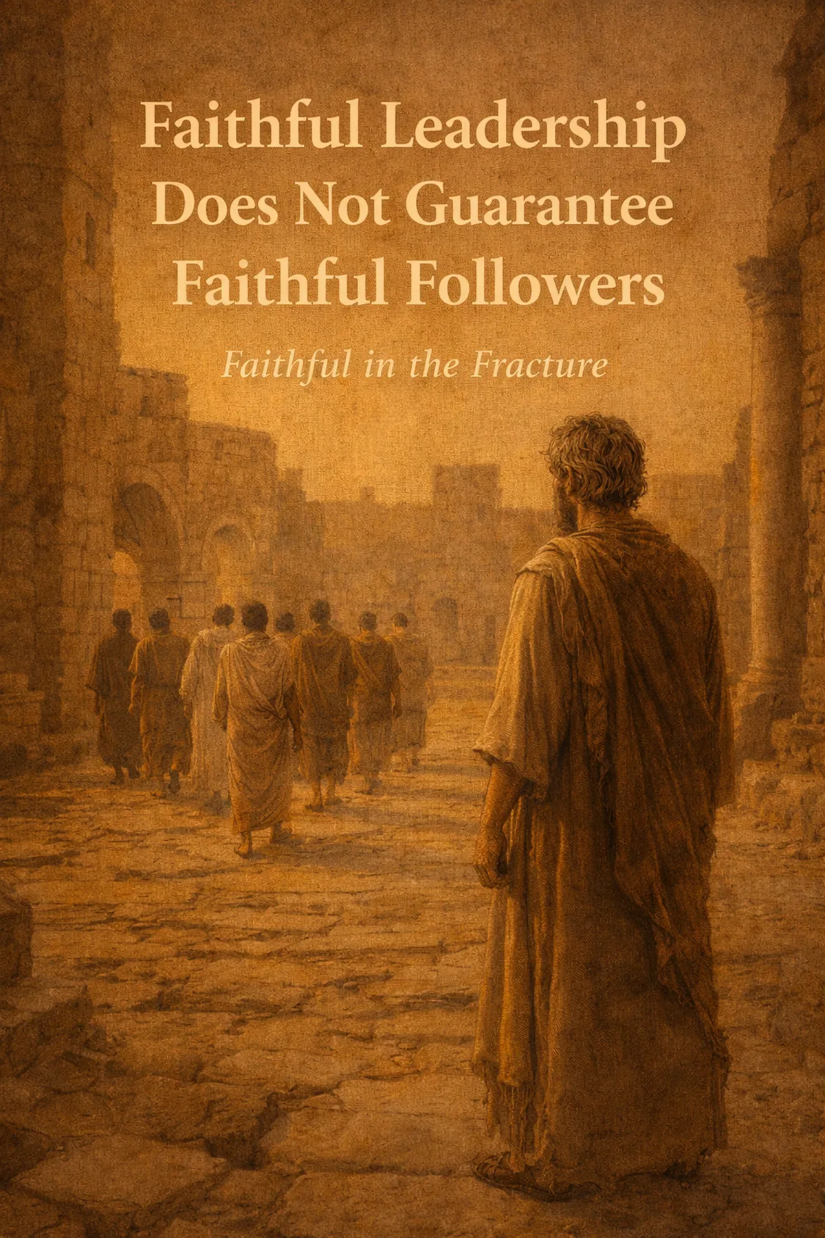 Part 9 — Faithful Leadership Does Not Guarantee Faithful Followers