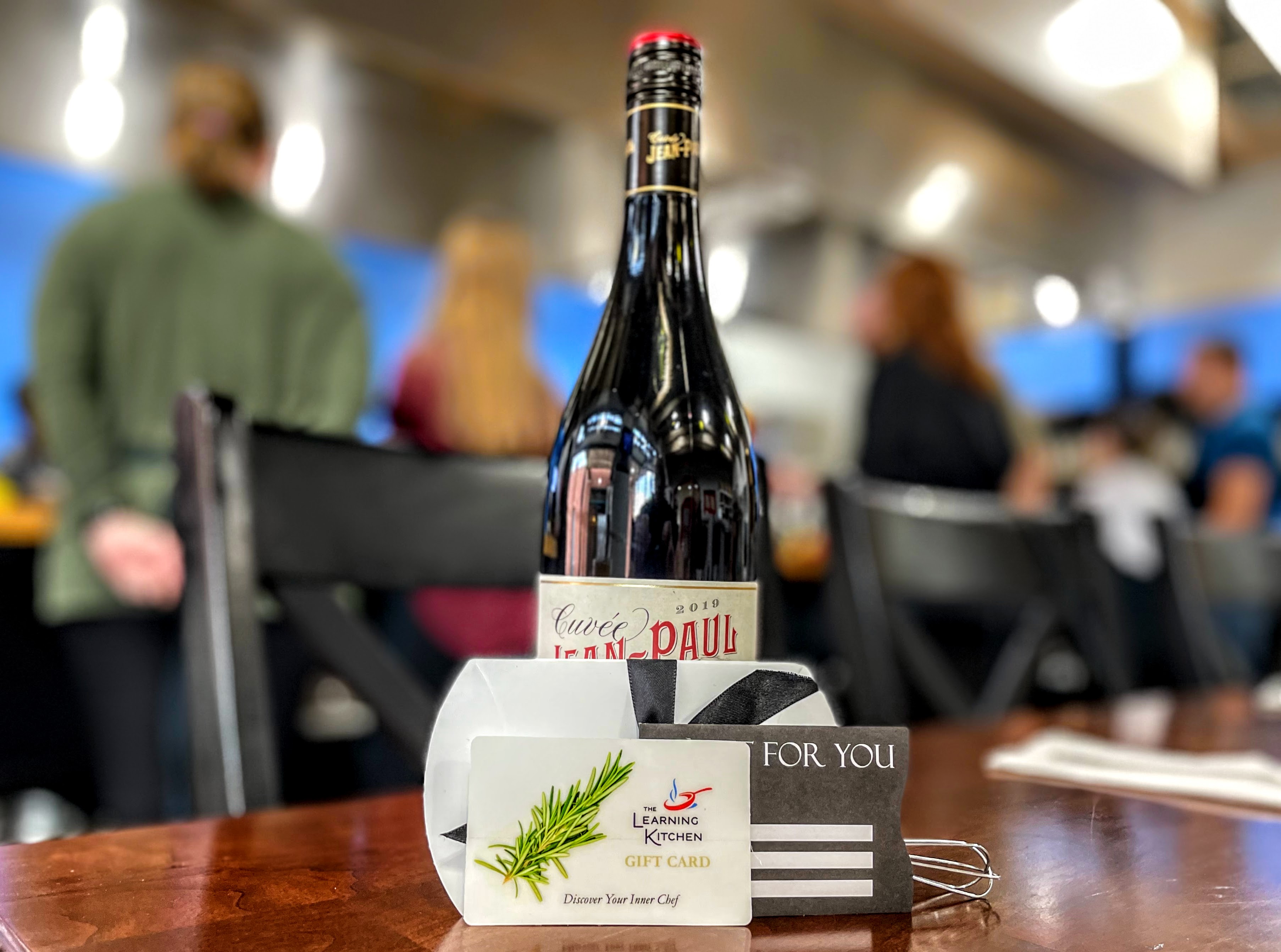 Gift card for cooking classes at The Learning Kitchen