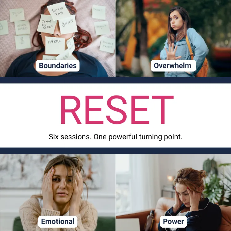 RESET Programme Boundaries Overwhelm Emotional Power