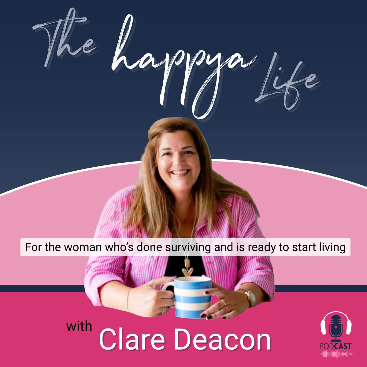 The Happya Life Podcast with Clare Deacon
