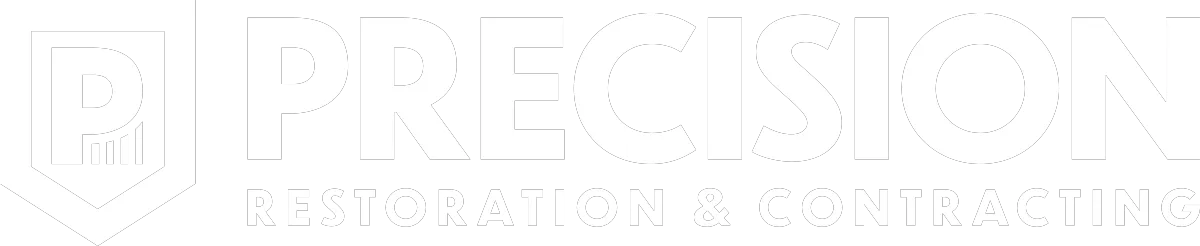 Precision Restoration & Contracting logo – Oklahoma mold assessment and property restoration experts