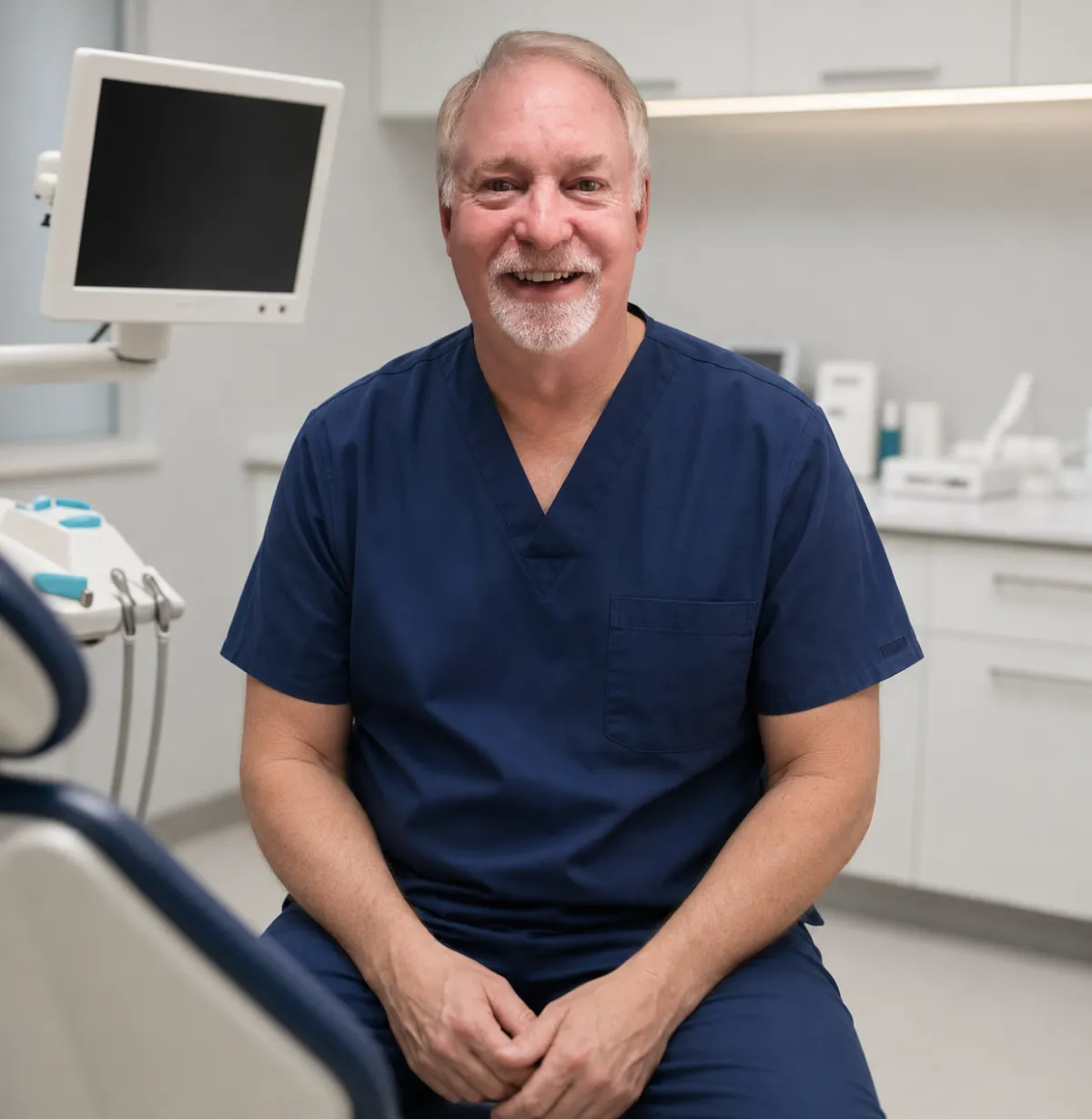 Portrait of Dr. David Robinson, DDS smiling warmly