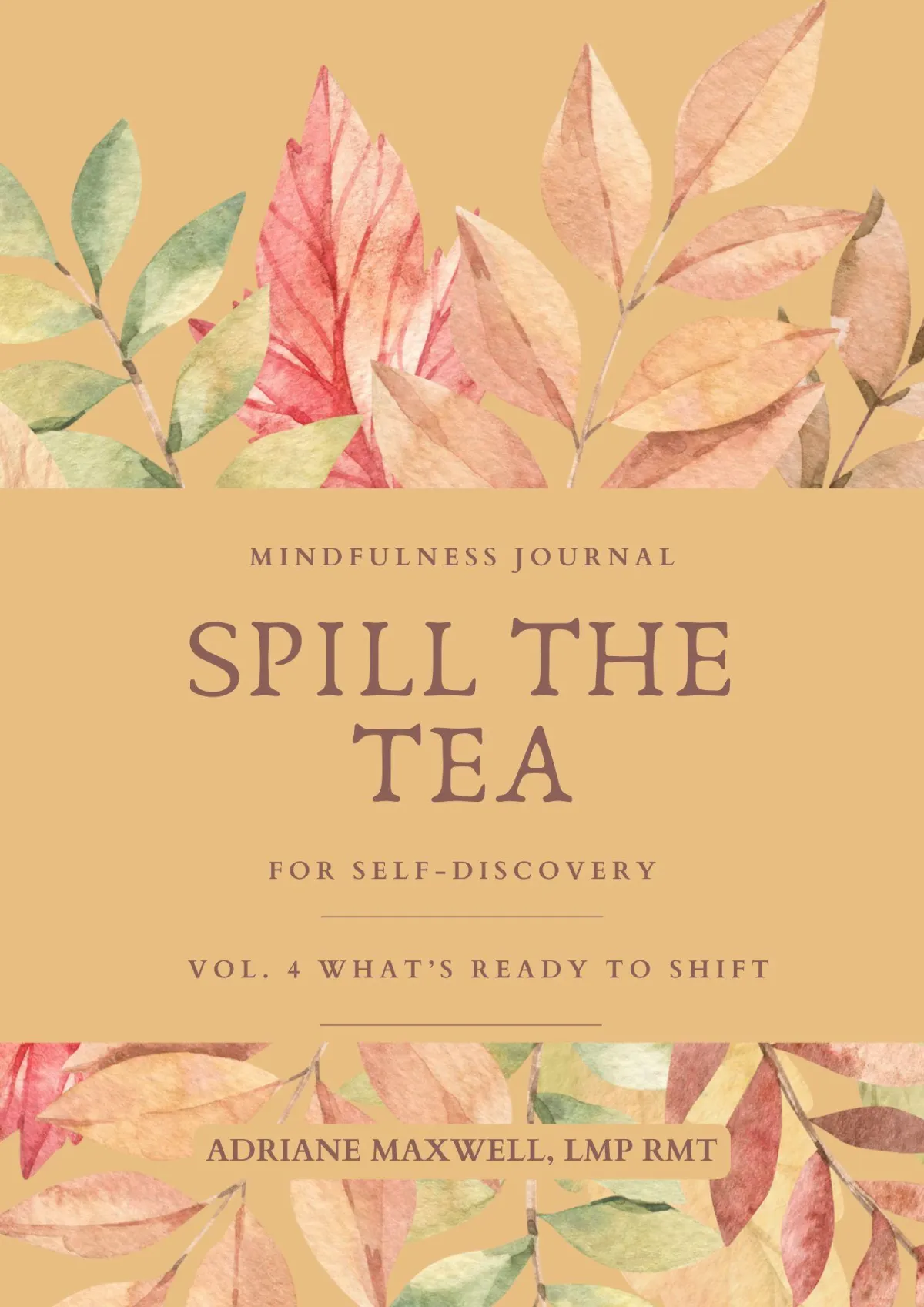 Guided self-reflection journal for women