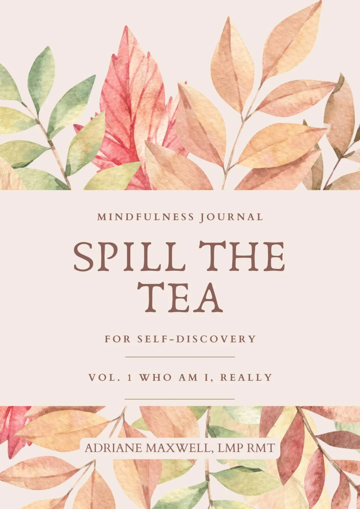 Spill the Tea digital journal series printable