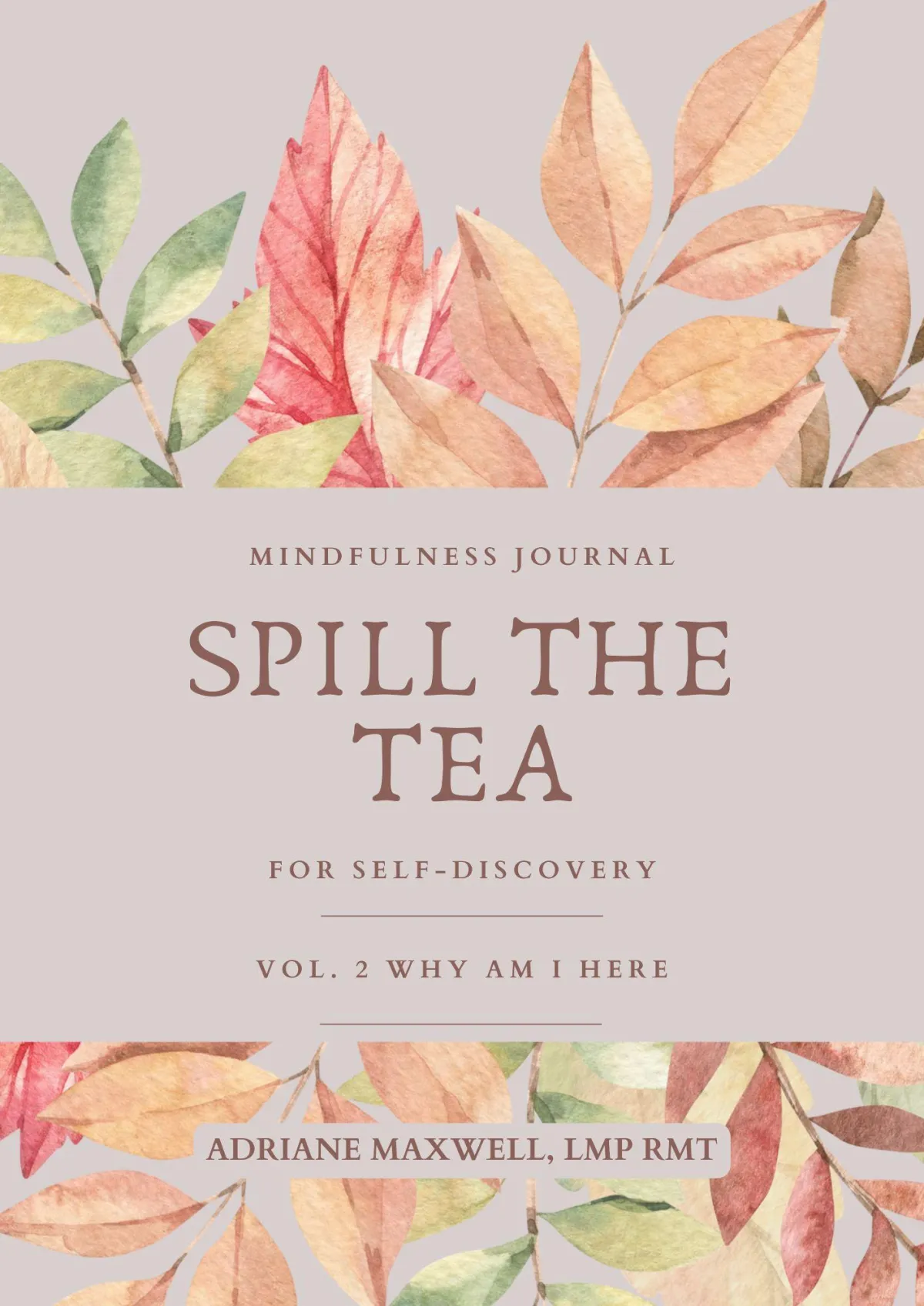 Guided self-reflection journal for women