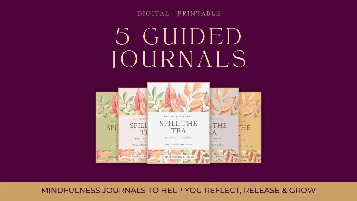 Spill the Tea digital journal series printable