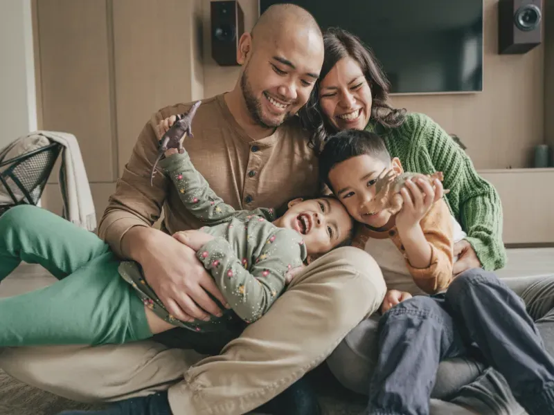 parents planning financial future for their child