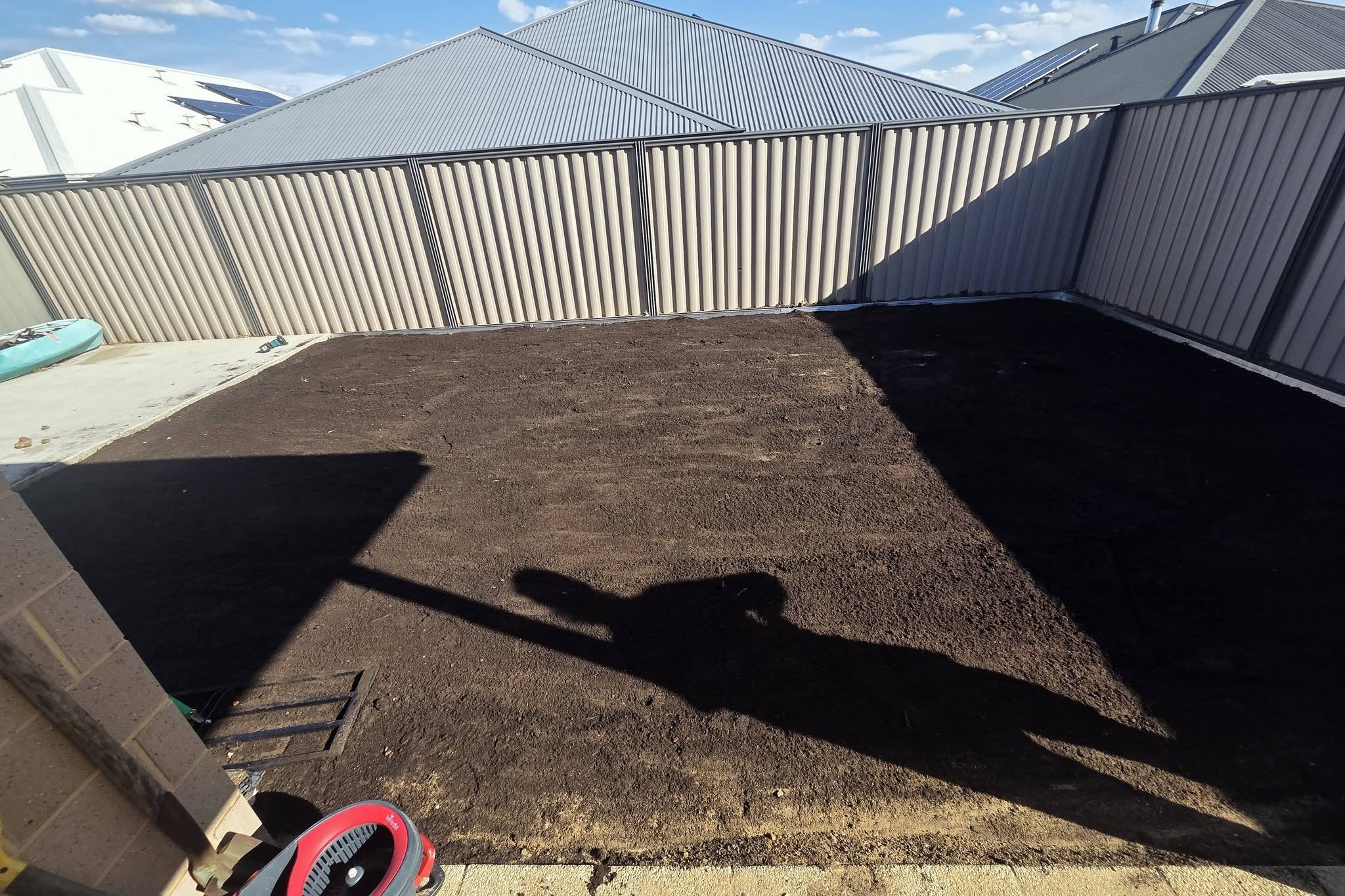 Landscape installation Byford garden beds and mulch