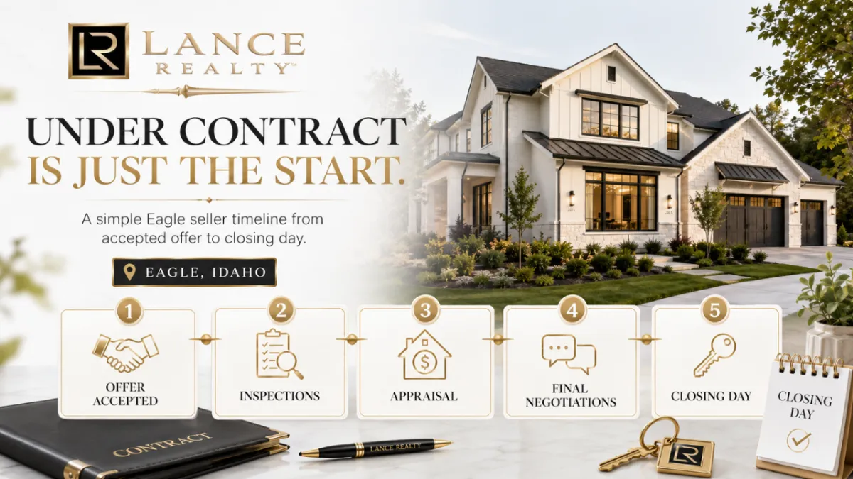 What Happens After You Accept an Offer on Your Eagle Home? A Timeline From Contract to Close