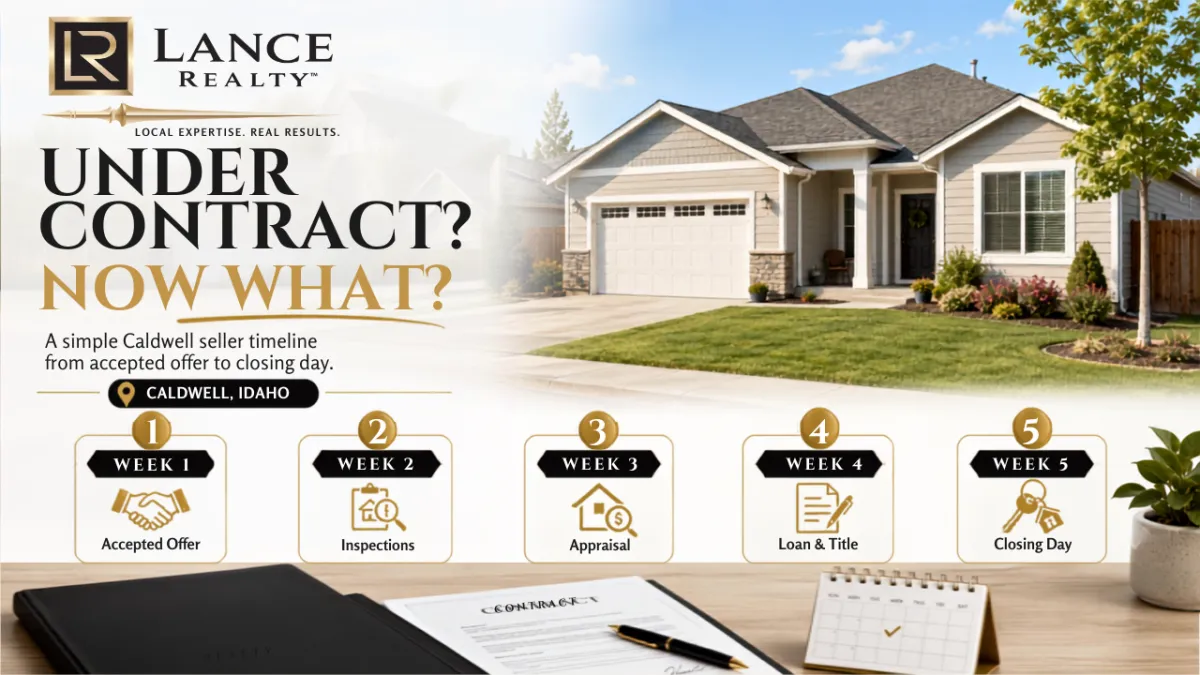 What Happens After Your Caldwell Home Goes Under Contract? A Week-by-Week Timeline
