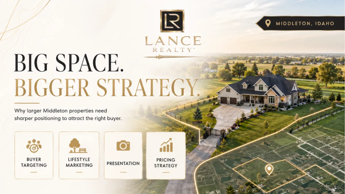 Why Middleton Sellers With Space Have a Bigger Marketing Challenge Than They Think