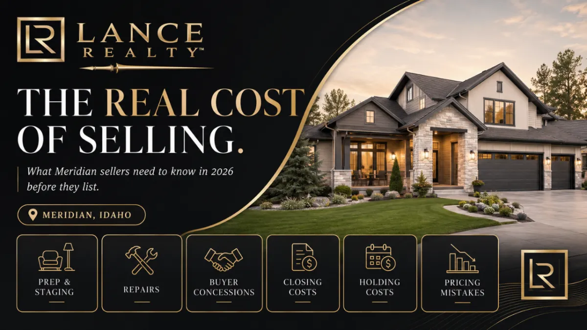 What It Really Costs to Sell a Home in Meridian, Idaho in 2026