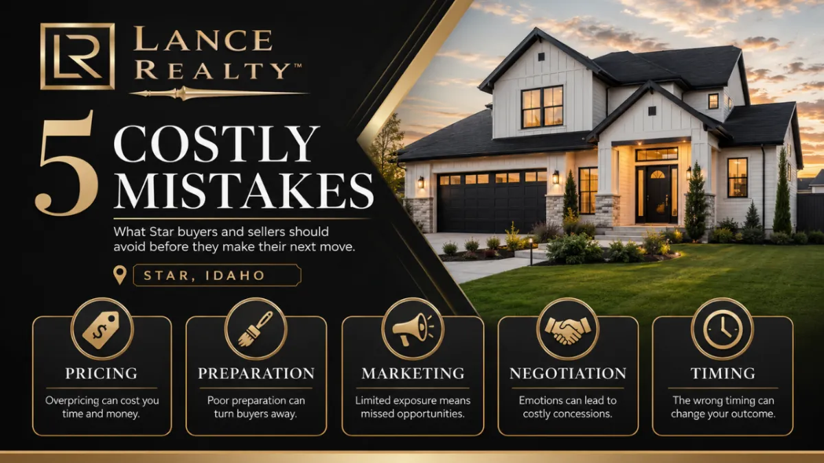 5 Mistakes Star Idaho Buyers and Sellers Keep Making (And How to Avoid Them)