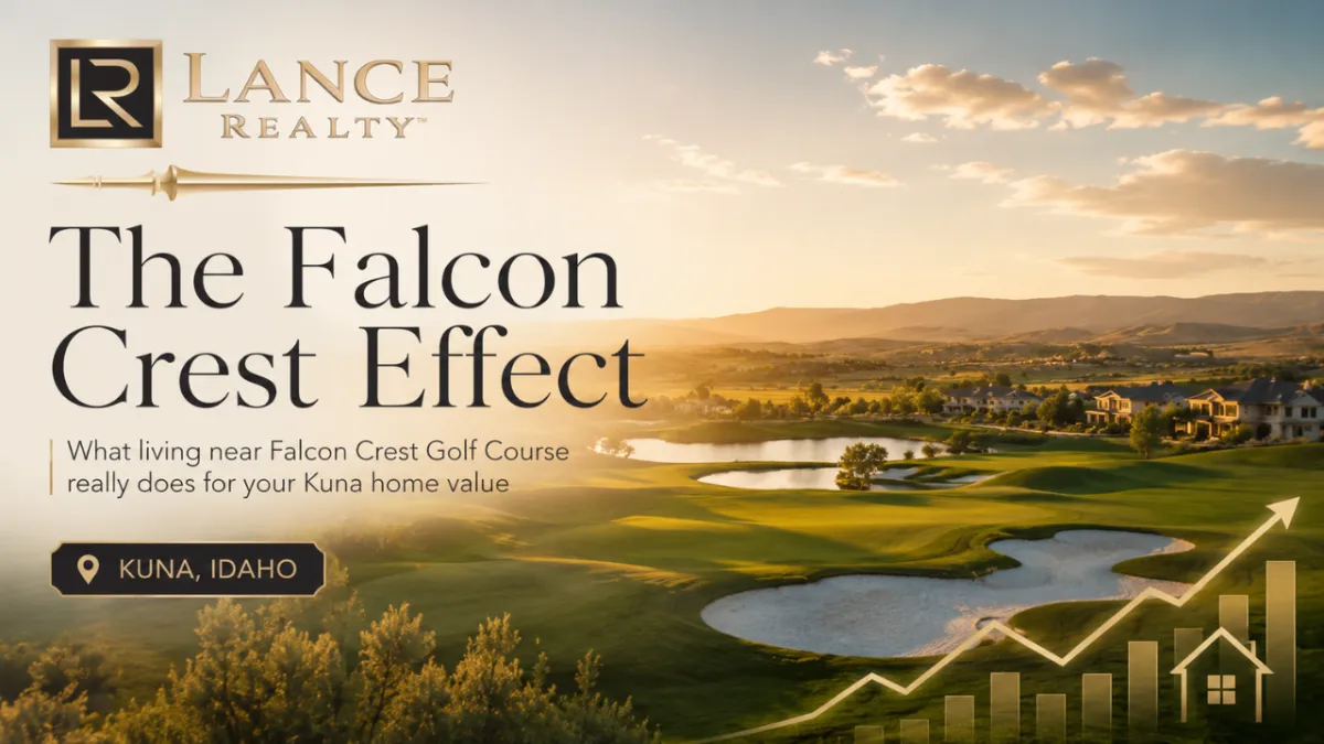 What Living Near Falcon Crest Golf Course Really Does for Your Kuna Home Value