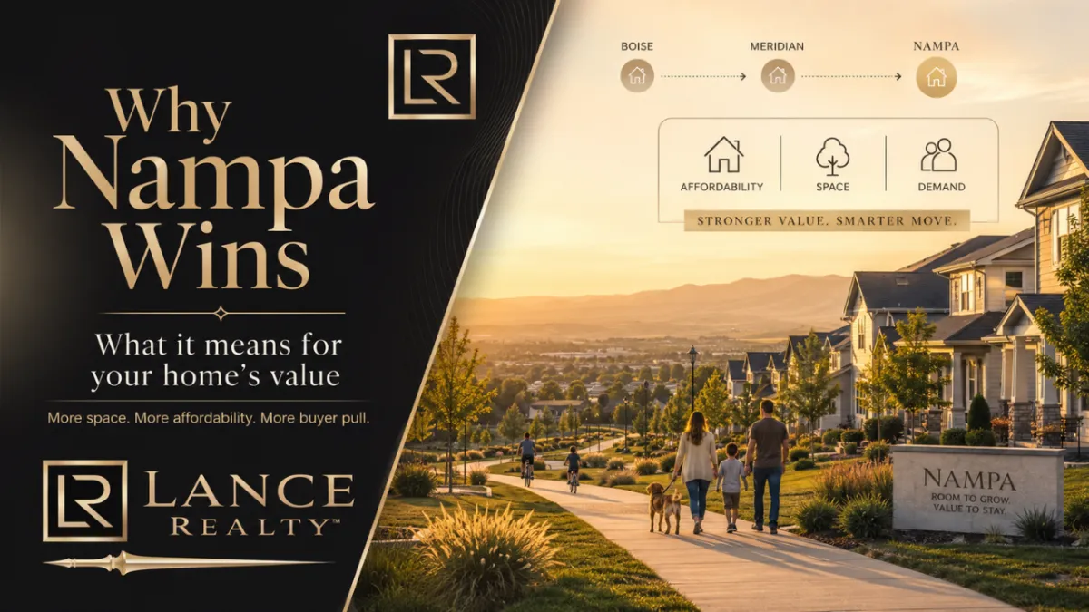 Why Buyers Keep Choosing Nampa Over Boise and Meridian — And What It Means for Your Home's Value