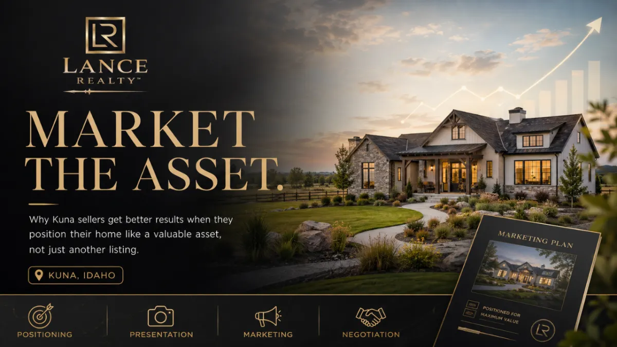 Stop Selling Your Kuna Home Like a Listing — Start Marketing It Like an Asset