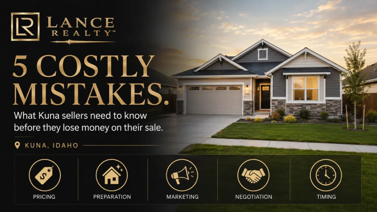 5 Mistakes Kuna Sellers Are Making Right Now That Cost Them Thousands