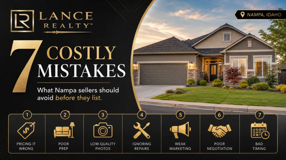 Seven Expensive Mistakes Nampa Sellers Make (And How to Avoid Them Before You List)