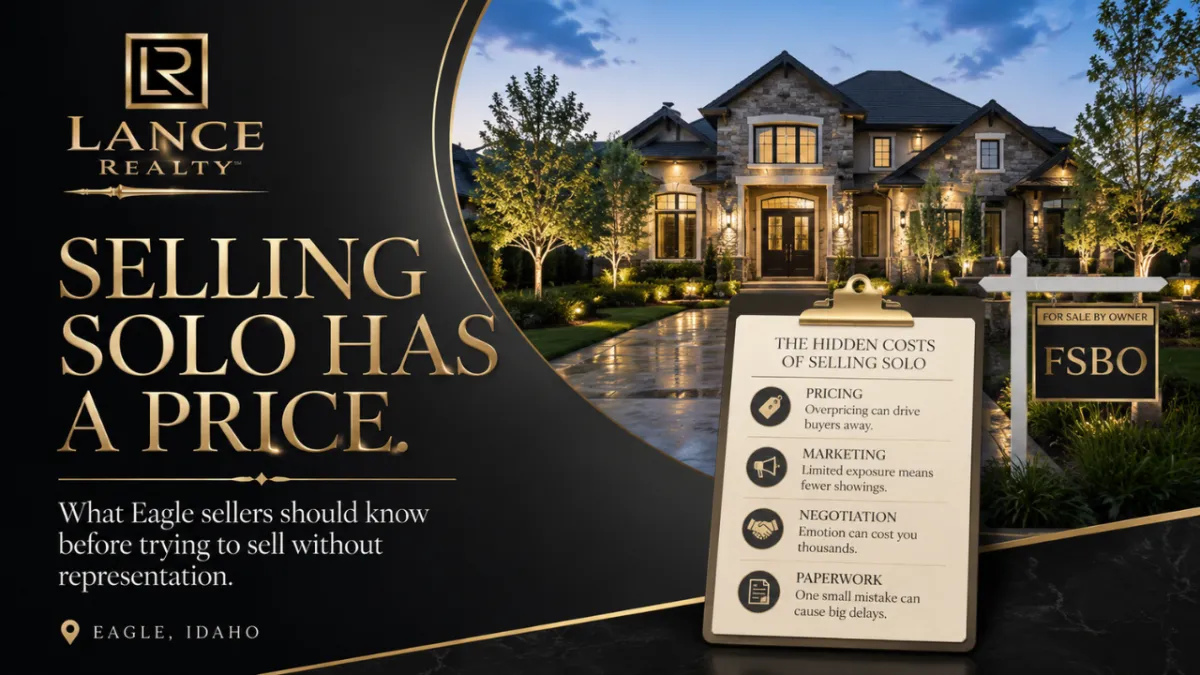 Can You Really Sell Your Eagle Home Yourself Without a Realtor?